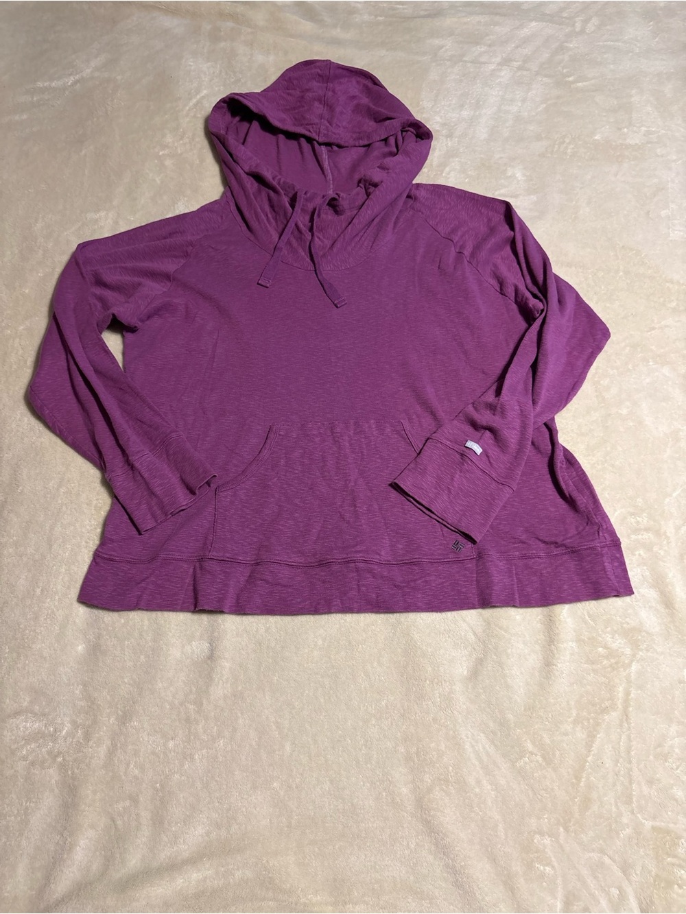 Columbia Purple Women's Hooded Pullover Sweatshirt